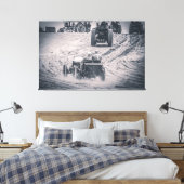 Legacy in beweging canvas afdruk (Insitu (Slaapkamer))