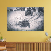 Legacy in beweging canvas afdruk (Insitu (Woonkamer))