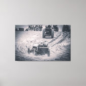 Legacy in beweging canvas afdruk (Voorkant)