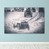 Legacy in beweging canvas afdruk (Insitu (Houten vloer))