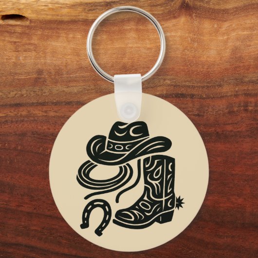 Legacy in Leather Sleutelhanger (Achterkant)