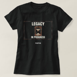 Legacy in Progress - Adinkra Zandloper Blauwdruk S T-shirt