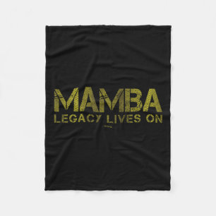 Legacy leeft op basketbalveld legende motivatie fleece deken