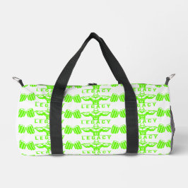 Legacy Minimalistisch Gym Design – Neon Groen Fitn Plunjezak
