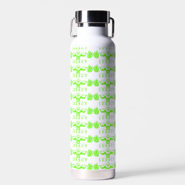 Legacy Minimalistisch Gym Design – Neon Groen Fitn Waterfles