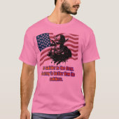 Legacy of the brave pink t-shirt (Voorkant)