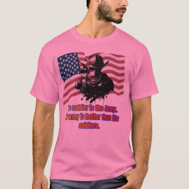 Legacy of the brave pink t-shirt