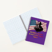 Legacy of the brave royal purple notitieboek (Binnen)