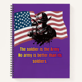 Legacy of the brave royal purple notitieboek