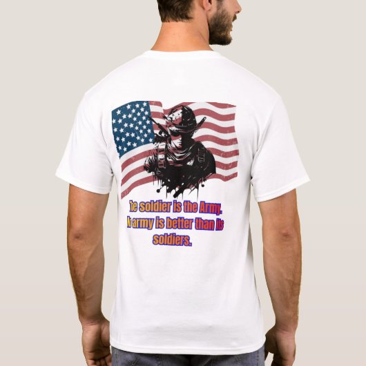 Legacy of the brave t-shirt (Achterkant)