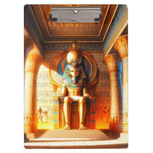 Legacy of the Pharaohs - 4D-anime hiërogliefen Klembord (Voorkant)