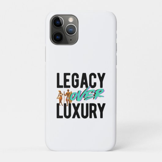 Legacy Over Luxury | Case-Mate iPhone Case (Achterkant)