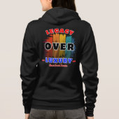 Legacy Over Luxury Generational Hustle Empowerment Hoodie (Achterkant)