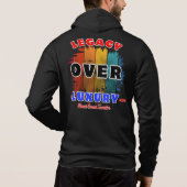 Legacy Over Luxury Generational Hustle Empowerment Hoodie (Achterkant)