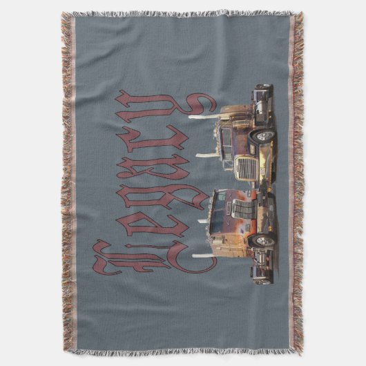 Legacy Throw Blanket Deken (Voorkant Verticaal)