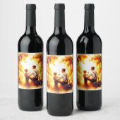 Legacy & Vines – Father’s Vineyard Sunset Wijn Etiket (Flessen)