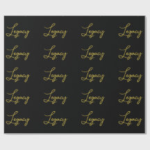 Legacy Wrapping Paper