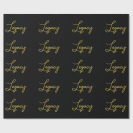 Legacy Wrapping Paper Cadeaupapier