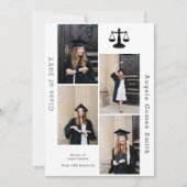 Legal 4 Fotocollage Afstuderen Aankondiging (Voorkant)