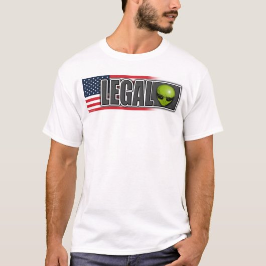 Legal Alien T-shirt (Voorkant)