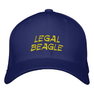 Legal Beagle-Pet Geborduurde Pet