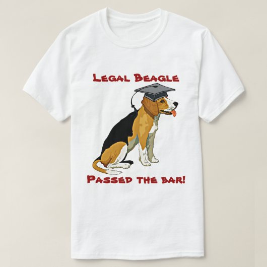 Legal Beagle T-shirt (Design voorkant)
