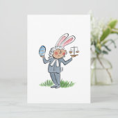 Legal Bunny Kaart (Staand voorkant)