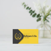 Legal Counsel – modern and professional Visitekaartje (Staand voorkant)