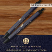 Legal Justice Schaal Logo Inktpen