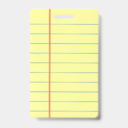 Legal Pad Badge (Voorzijde)