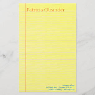 Legal Pad Briefpapier