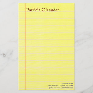Legal Pad Briefpapier