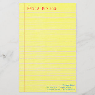 Legal Pad Briefpapier