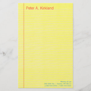 Legal Pad Briefpapier