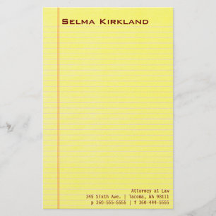 Legal Pad Briefpapier