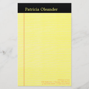 Legal Pad Briefpapier