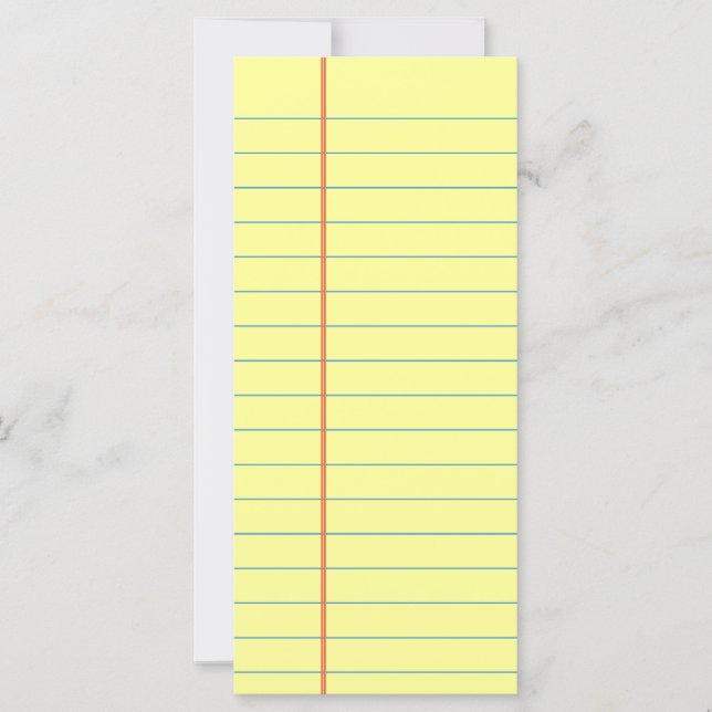 Legal Pad Patroon (Voorkant)