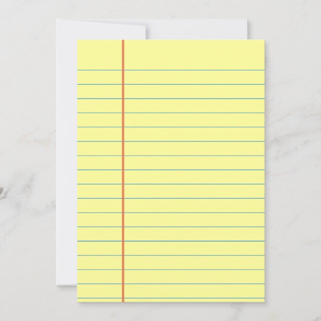 Legal Pad Patroon (Voorkant)