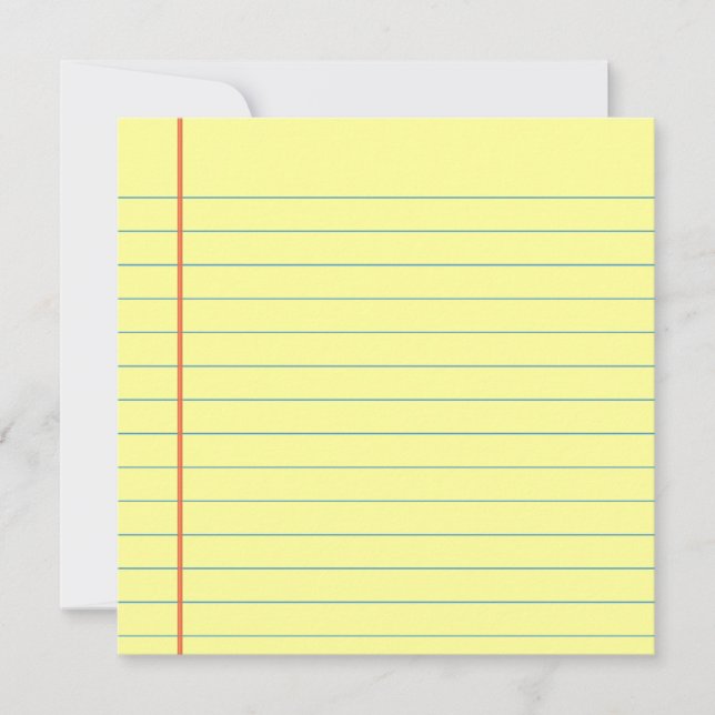 Legal Pad Patroon (Voorkant)