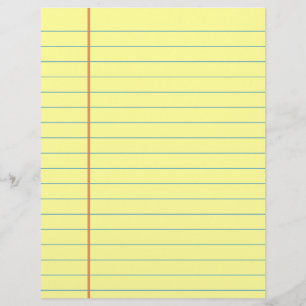 Legal Pad Patroon Flyer