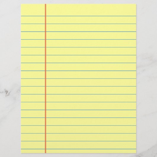 Legal Pad Patroon Flyer (Voorkant)