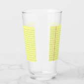 Legal Pad Patroon Glas (Links)