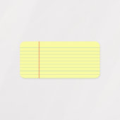 Legal Pad Patroon Labels (Design 1)