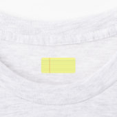 Legal Pad Patroon Labels (Aangebracht)