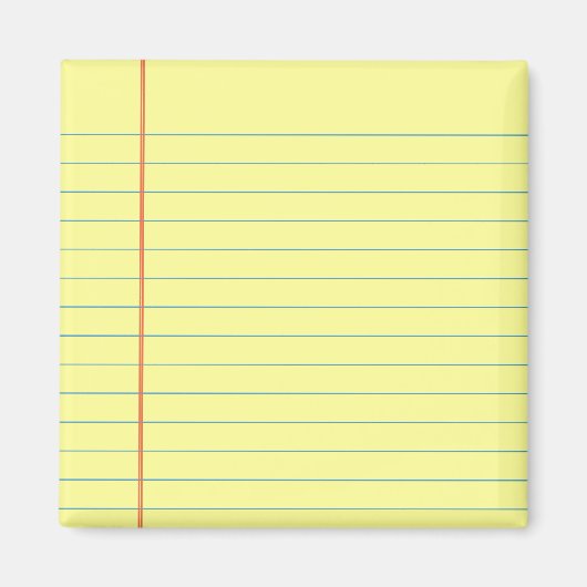 Legal Pad Patroon Magneet (Voorkant)