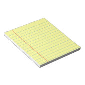 Legal Pad Patroon Notitieblok (Schuin)