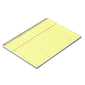 Legal Pad Patroon Notitieboek (Linkerzijde)