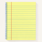 Legal Pad Patroon Notitieboek (Voorkant)