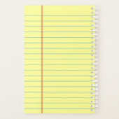 Legal Pad Patroon Planner (Achterkant)