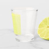 Legal Pad Patroon Shot Glas (Rechts)